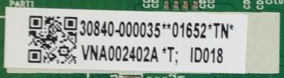 T-CON PARA TV TCL / NUMERO DE PARTE 30840-000035 / 40-INXPM1-TCA2HG / VNA002402A / 11602-500273 / 30840000035 / PANEL LVU430NDEL / MODELO  - Imagen 3